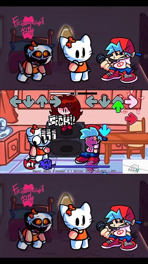 FNF vs Hell-On Kitty: Epic Showdown in High-Quality Mod