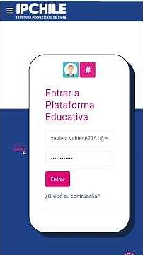 Como entrar a la plataforma de ipchile