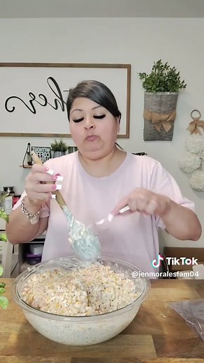 Jen Morales (@jenmoralesfam04) - Mexican Pasta Salad Recipe for Lent