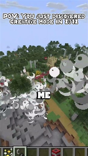 I finally did what we all wanted to do... 💀 #minecraft