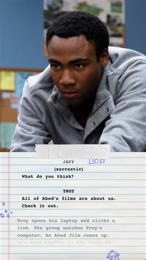 cool abed films™ stream #community on Peacock TV and Hulu. | Community