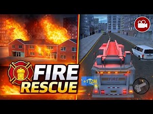 🔥 Massive Fire Rescue! Fire Truck Simulator Gameplay 🚒 | Into The Flames Multiplayer