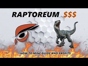 How to guide CPU Mining RAPTOREUM and 24 hour PROFIT!!