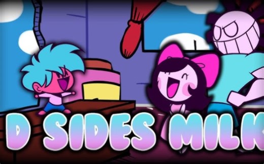Milk and Cereal || FNF Milk (D Sides) But Boy, Girl and BF Sing It ||
