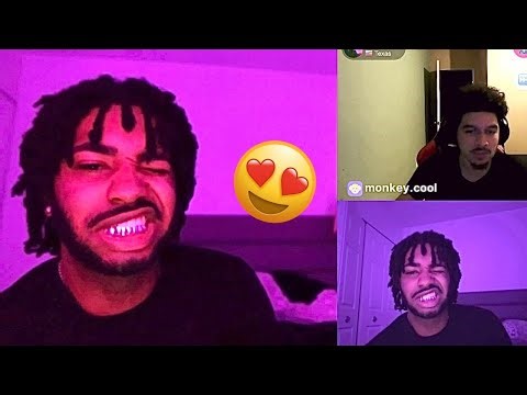 TROLLING LATE AT NIGHT ON THE MONKEY APP!