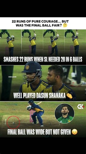 One Over, Endless Drama — Shanaka Nearly Made History 🇱🇰🔥#cricket #shorts #t20worldcup