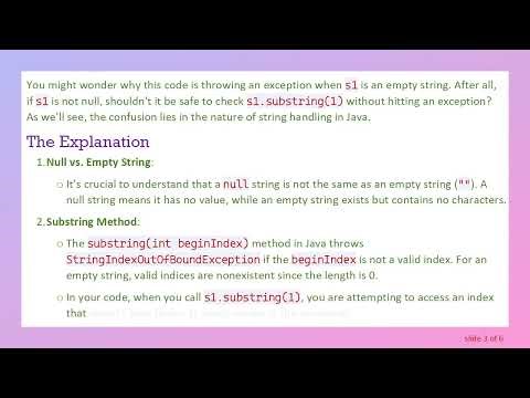 Understanding StringIndexOutOfBoundException in Java: A Guide to Proper String Handling