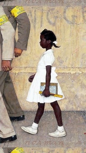 The Problem We All Live With (1964) by Norman Rockwell