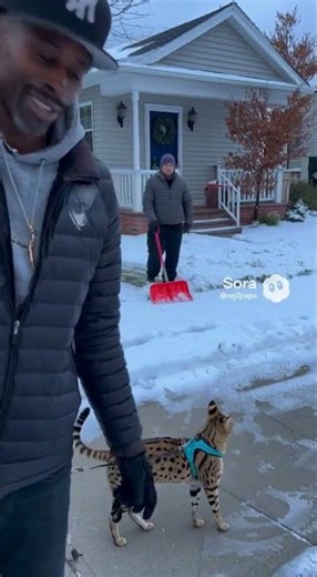 “Cold Walk with Simba! #simba #walking #cat #catlovers #catvideos #subscribemychannel #animallovers