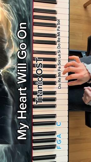 Titanic My Heart Will Go On Piano Tutorial