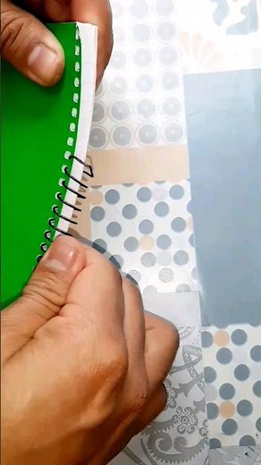 Técnica para forrar cuadernos con espiral y que te queden perfectos