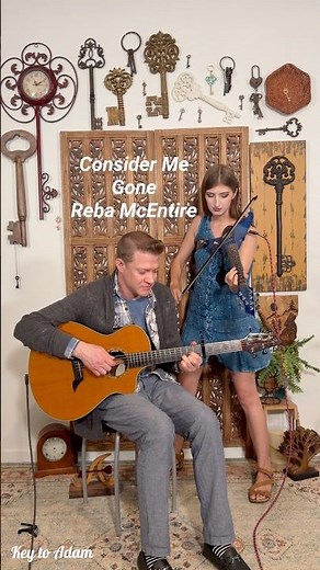 Consider Me Gone by Reba McEntire on electric violin & guitar #music #violin #guitar #song #country