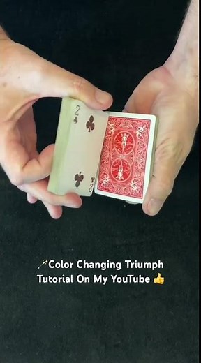 Magic Card Trick Tutorial - Color Changing Triumph