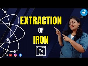 Extraction of Iron Blast Furnace Process Explained 🔥 Class 11 & 12 Chemistry