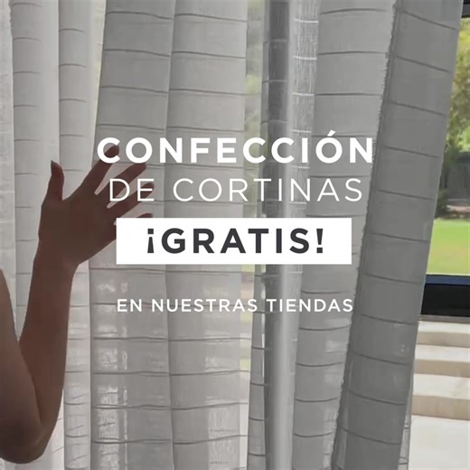 9K views · 14 reactions | ¡Extendemos! Confección de Cortinas Gratis. En nuestras tiendas Fabrics. | Fabrics Chile | Facebook