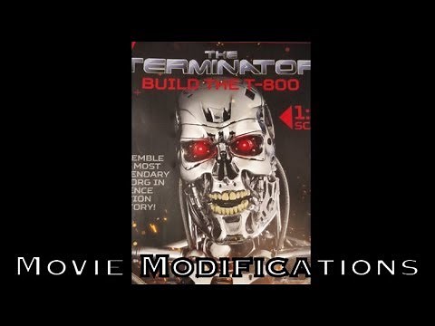 Make your own Terminator, Agora Models Hachette T-800' - Movie Modifications Tutorial (Parts 1&2)