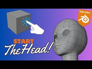 How to make a head in Blender 3D