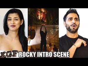 KGF ROCKY INTRO SCENE REACTION! | *KANNADA* | Yash | Yash Intro Fight Scene KGF REVIEW!