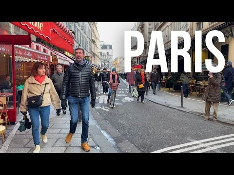 Paris Walking Tour 4K 🇫🇷 | Real Street Life & City Atmosphere (4K)