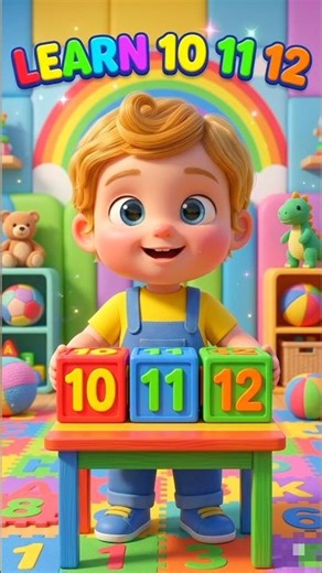 Learn Numbers 1 2 3 | Baby Counting Blocks | Kids Learning Video