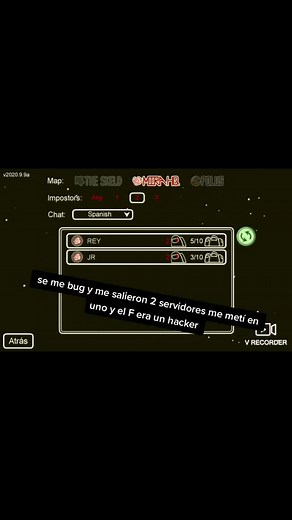Exploring Among Us Game Menu Screens and Character Navigation