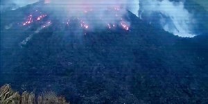 Volcano erupts on Caribbean island of Saint Vincent