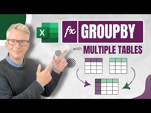 GROUPBY with Multiple Tables in Excel – The Ultimate Guide!