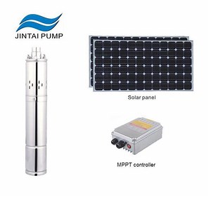 [Hot Item] AC and DC Solar Submersible Water Pump System for Daily Water Supply with Automatic Control