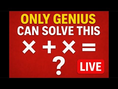 Go Maths Go live Solve this question | Genuis can answer this in 3 minutes