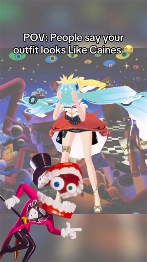 We’re just both dressed good guys! ✨ #theamazingdigitalcircus #caine #ringmaster #outfit #TADC