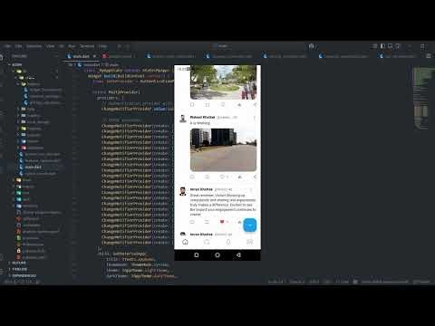 Twitter/X Clone App – Flutter, Node.js, MongoDB, Socket.IO