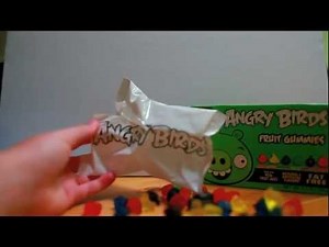 Angry Birds Fruit Gummies Unboxing and Review