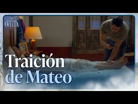 Mateo graba a Ximena mientras ella duerme | Mi Verdad Oculta 4/4 | Capítulo 35