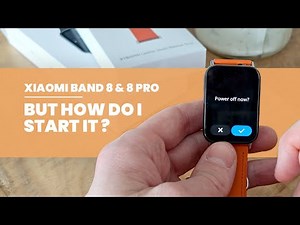 How to Start the Xiaomi Smart Band 8 / 8 Pro