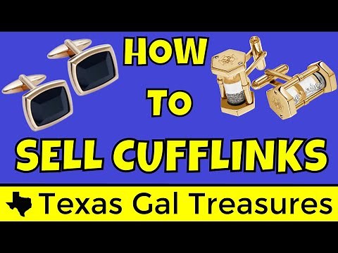How to Sell Cufflinks - What to Look for in Cufflinks - Men's Accessories