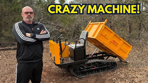 High efficiency material moving with tracked dump technology