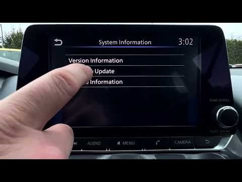Wie überprüfe ich die Software-Version im Nissan JUKE II?