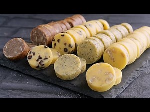【アイスボックスクッキー♡粉糖でさっくさく】Icebox Cookies
