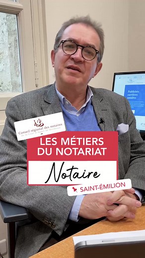Le notariat, un métier pour toi. François te dévoile les missions d’un notaire. #notaire #droit #parcoursup #etudesuperieures