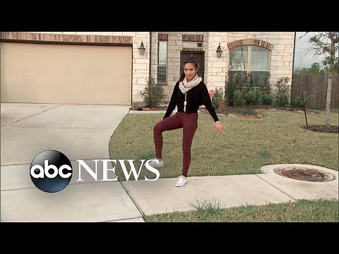 Teen goes viral with gravity-defying dance move