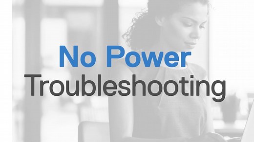 How to troubleshoot No Power issue | Dell US