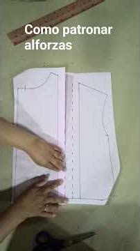 How to draft a pleat pattern #sewing #sewingtutorials