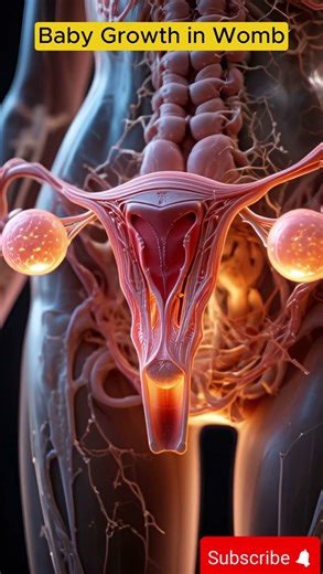 Inside Pregnancy: 3D Female Anatomy Animation | Baby Growth in Womb Explained