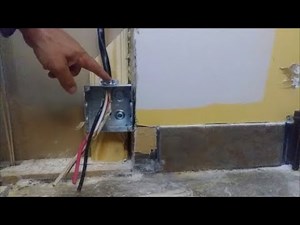 How To Install Electrical Box For 240 Volt Range outlet - DIY - Step By Step