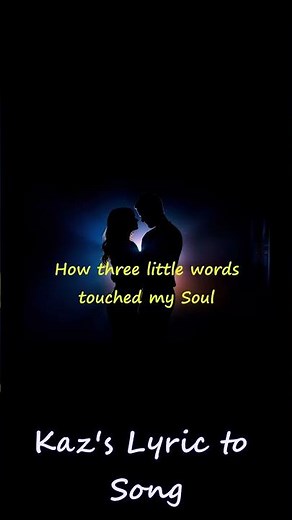 💕THREE LITTLE WORDS I Love You!💕#haveitoldyoulatelythatiloveyou #iloveyousong #anniversarysong