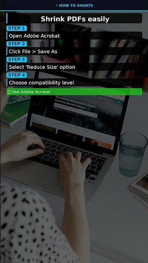 Reduce PDF Size #Shorts