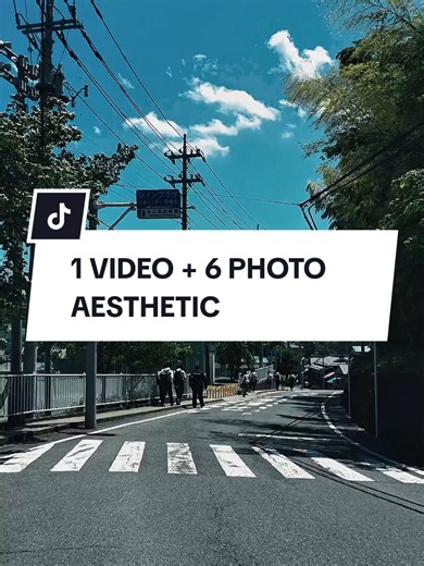 1 Video 6 Photo Aesthetic Ideas for Stylish Edits