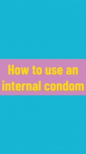 Do you know how to use an internal condom? Follow our step-by-step guide to become an expert. And remember - practice makes perfect! 😜 | Be in the KNOW