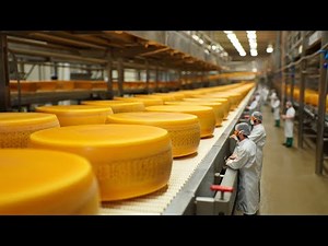 Inside a Modern Cheddar Factory: How Fresh Milk Becomes Aged Cheddar Cheese