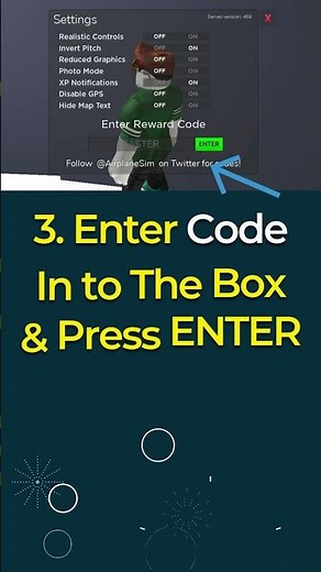Codes For #roblox Airplane Simulator In December 2023 #shorts